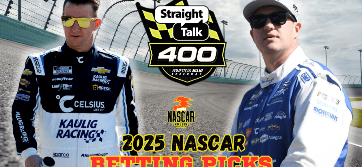 Straight Talk Wireless 400 Betting Picks 2025 I NASCAR Gambling Podcast (Ep. 594)